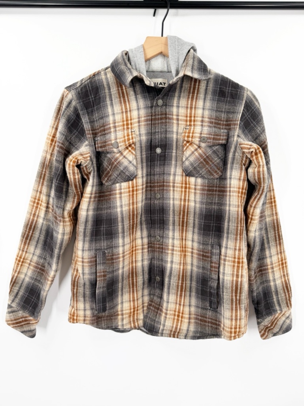 Ariat Retro Fit Plaid Heston Shirt Jacket